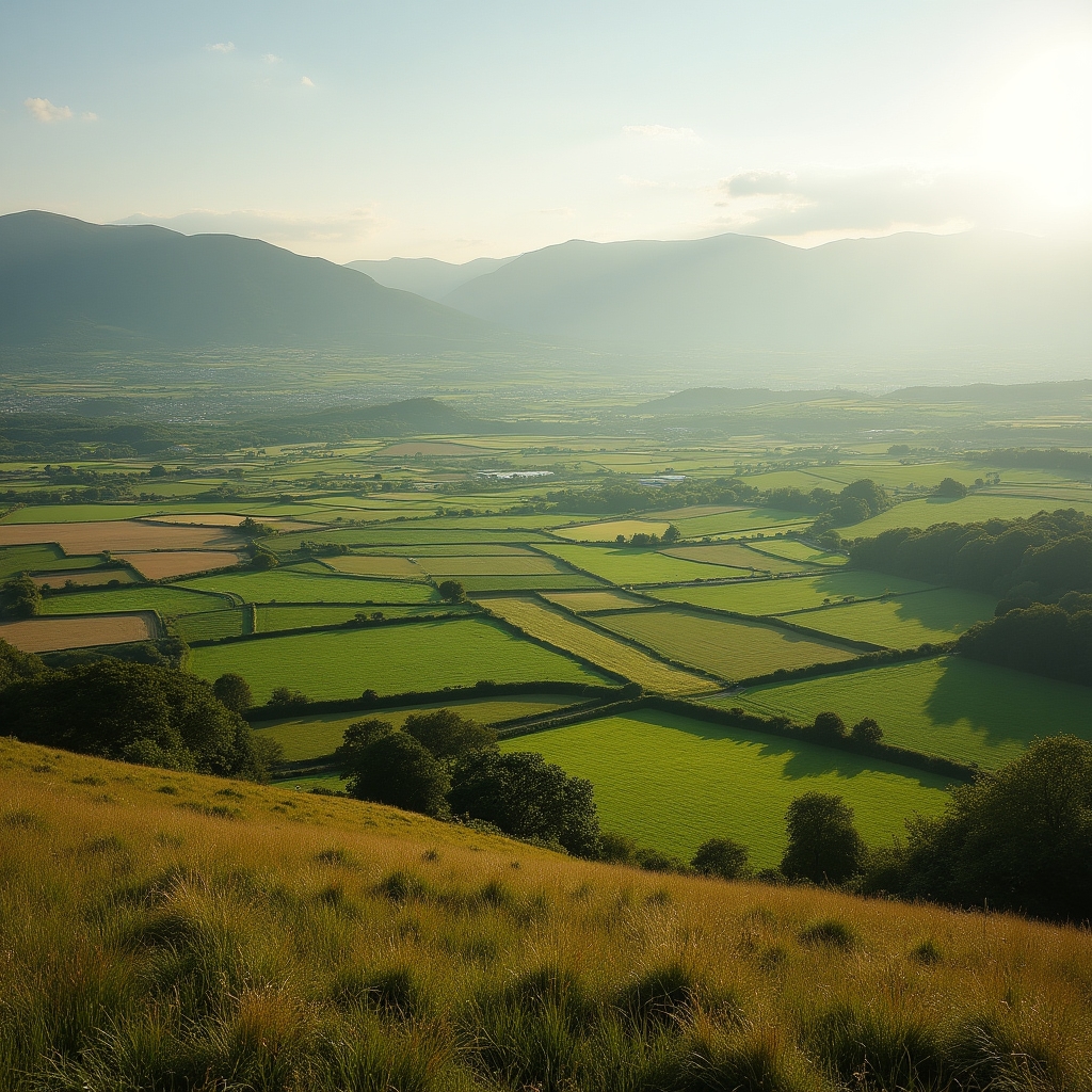 Irish agricultural landscape